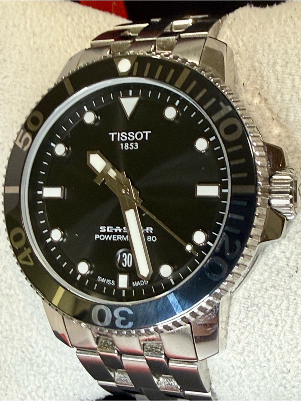 Tissot Seastar 1000 Powermatic Date Classic Sport Men's Watch - Picture 3 of 7
